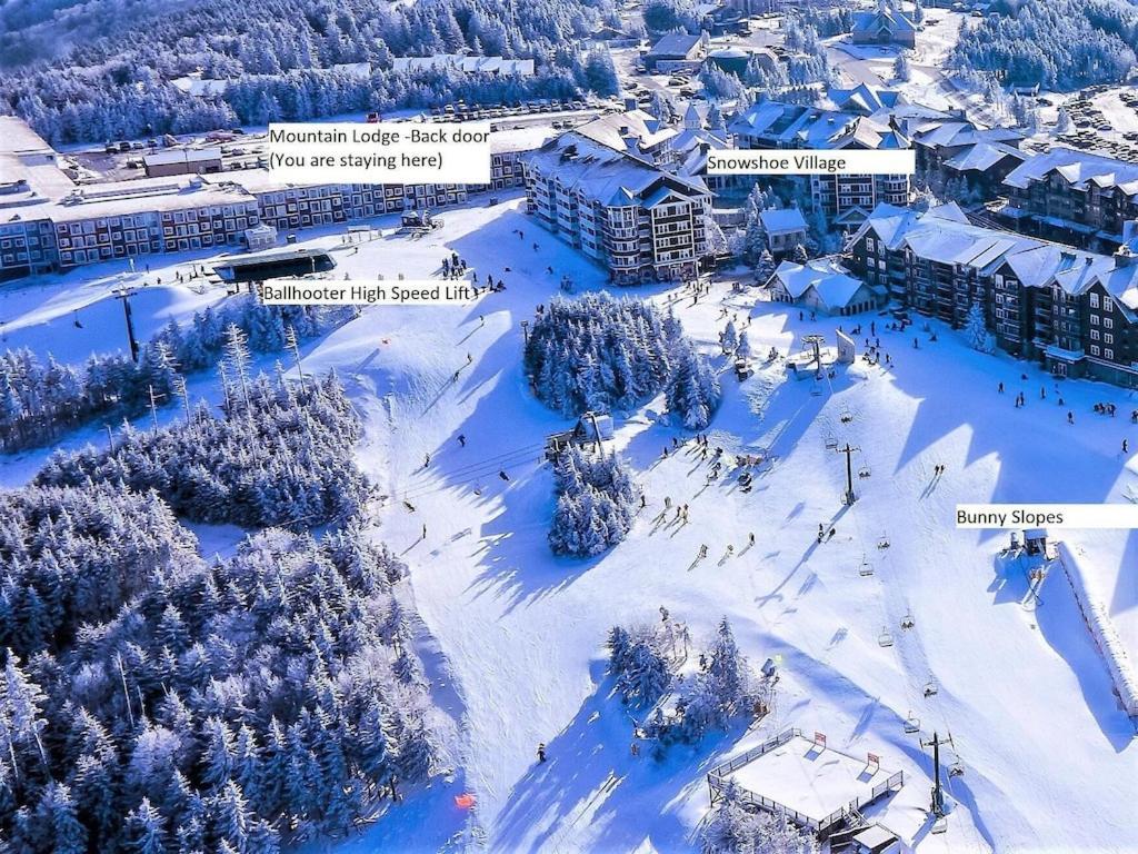 Stroll To Slopes, Village Area, Ski In-Out Mtlodge 345 Snowshoe Exterior foto